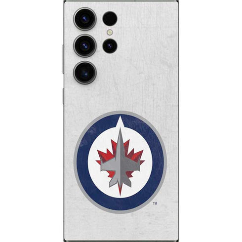 NHL Winnipeg Jets Distressed Galaxy S25 Ultra Skin